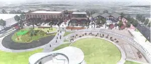Avondale Town Green rendering overview